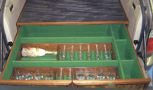 Custom made drawers